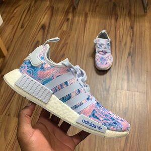 Adidas NMD R1 Multi Color Women Shoes (6.5)